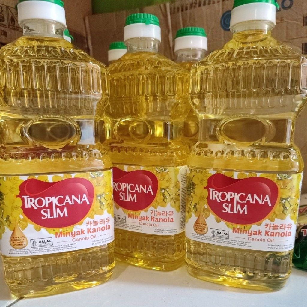 

Tropicana Slim Minyak Kanola 946ml - 100% Pure Canola Oil