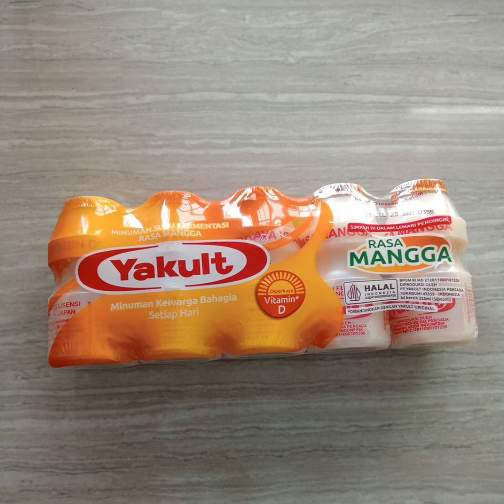 

YAKULT Rasa Mangga isi 5
