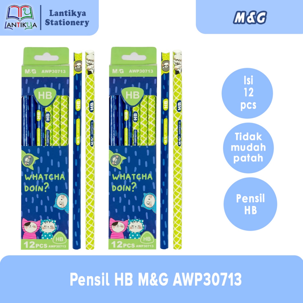 

PENSIL HB SO MANY CATS M&G AWPQ30713 / PENCIL M&G HB/ 1 SET 12PCS