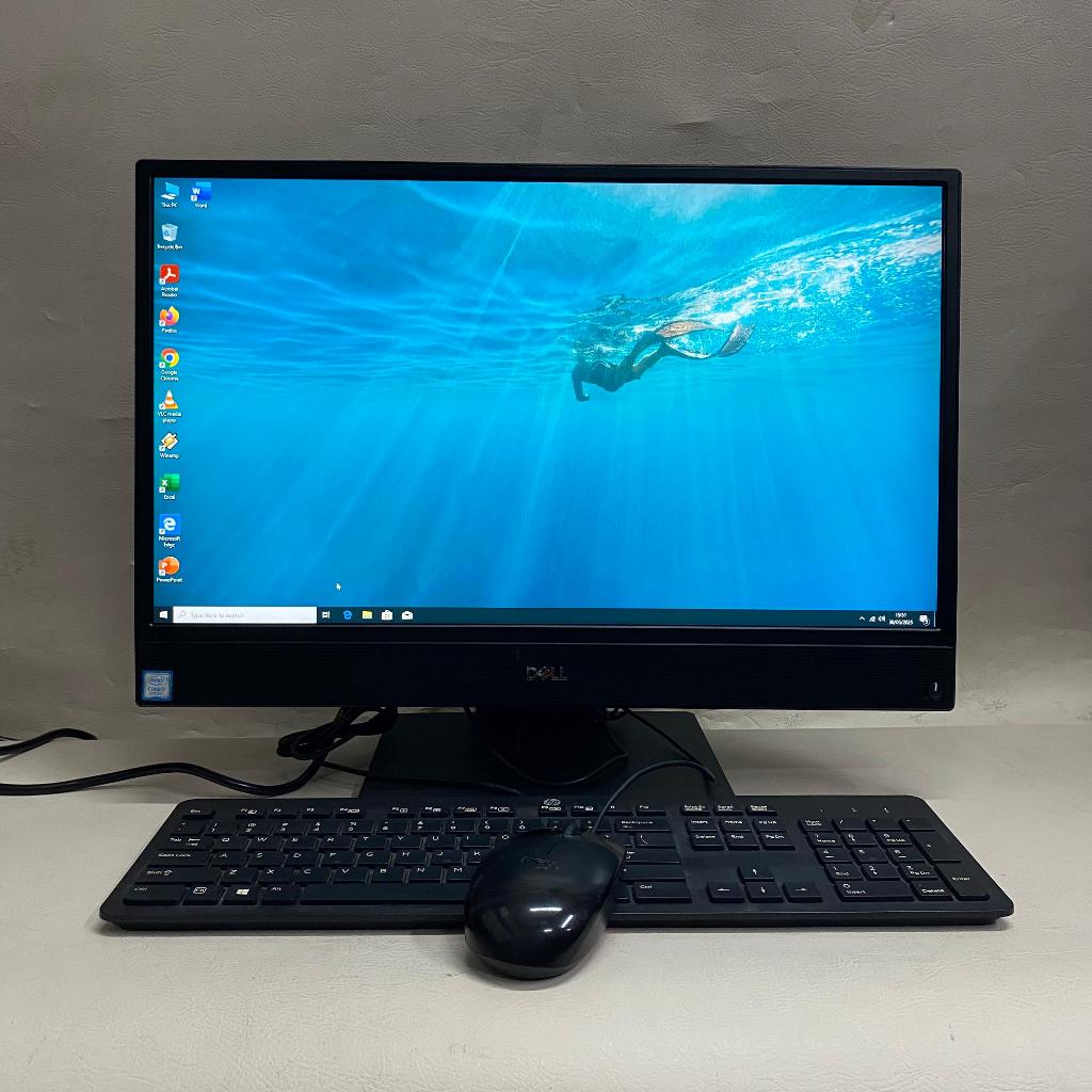 PC DELL AIO 5270 i7-9700 8GB+256GB SSD WIN10PRO 21.5 inch GARANSI