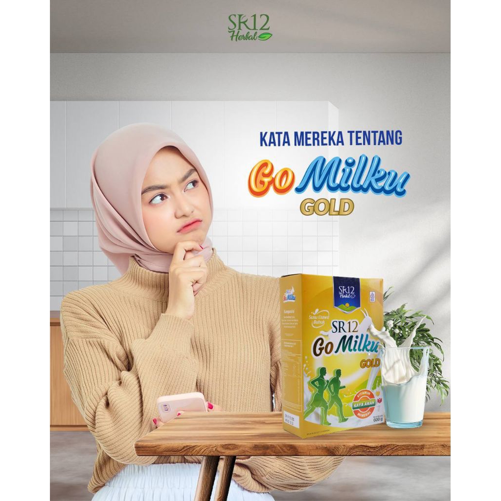

GoMilku Gold Susu Dewasa Tinggi Kalsium 200g