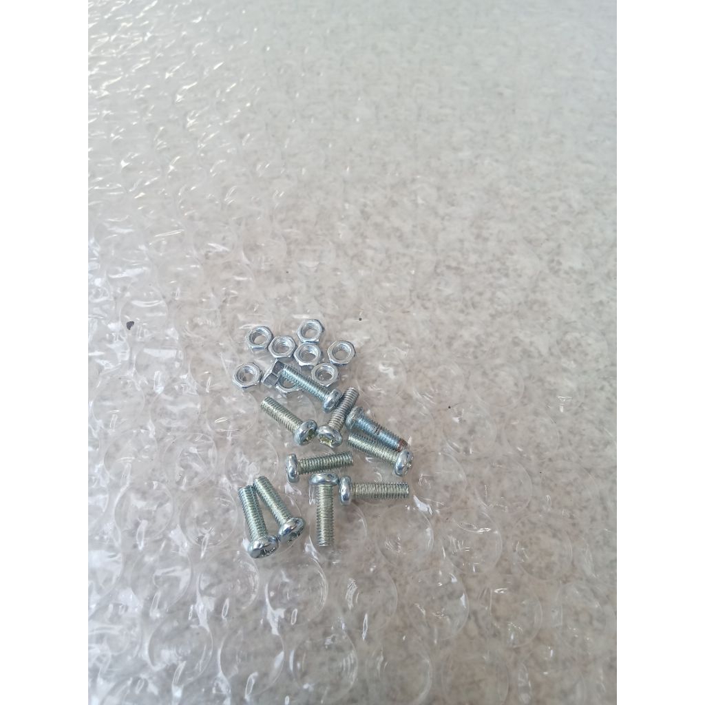 Baut mur M3 x 10 mm baut aksesoris baut mur (10 buah)