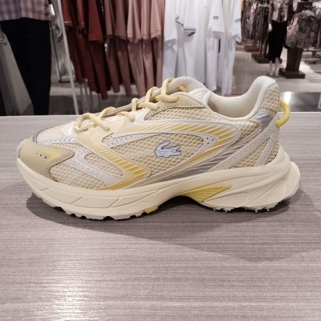 SEPATU LACOSTE ORIGINAL L003 NEO SHOT YELLOW