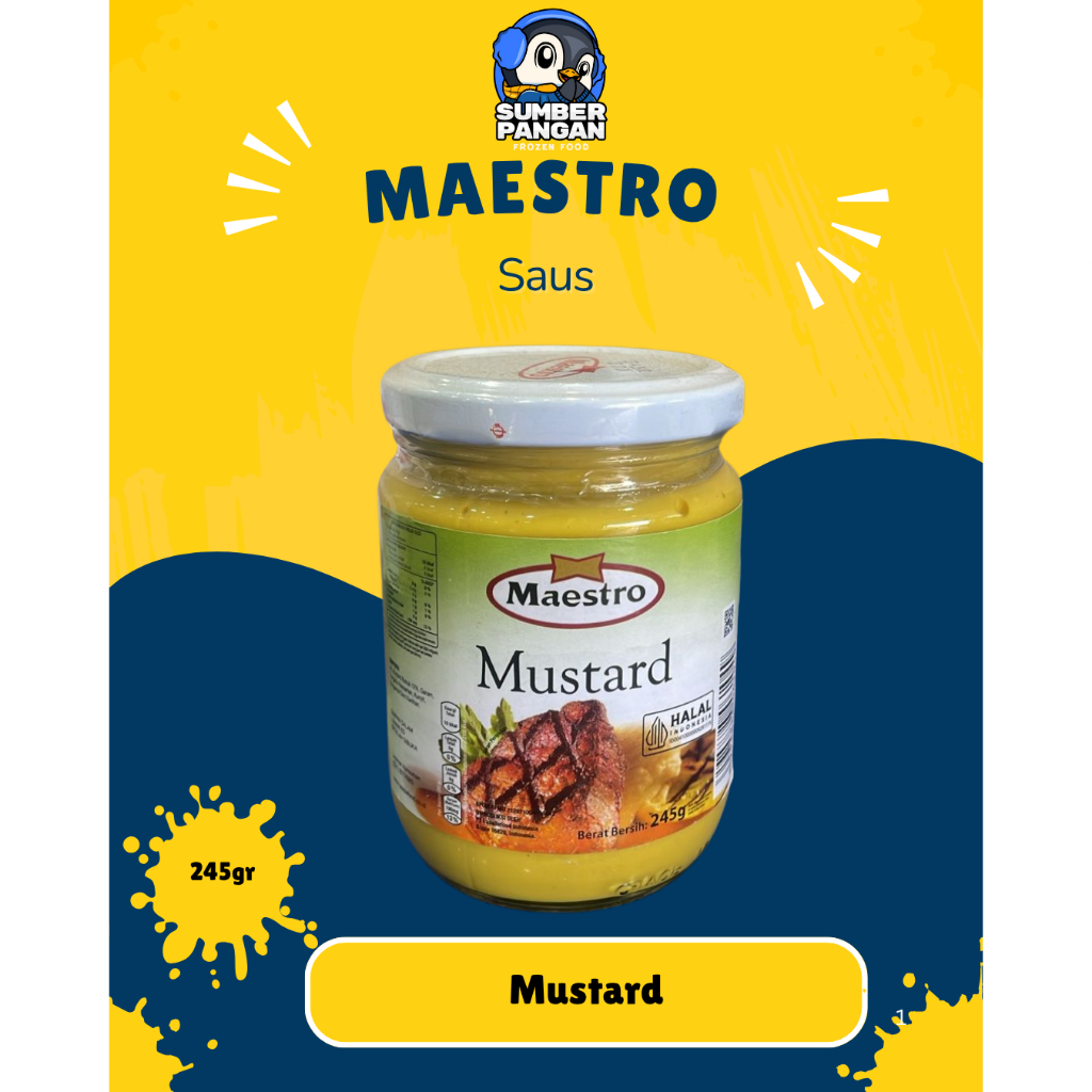 

Maestro Mustard Saus 245g