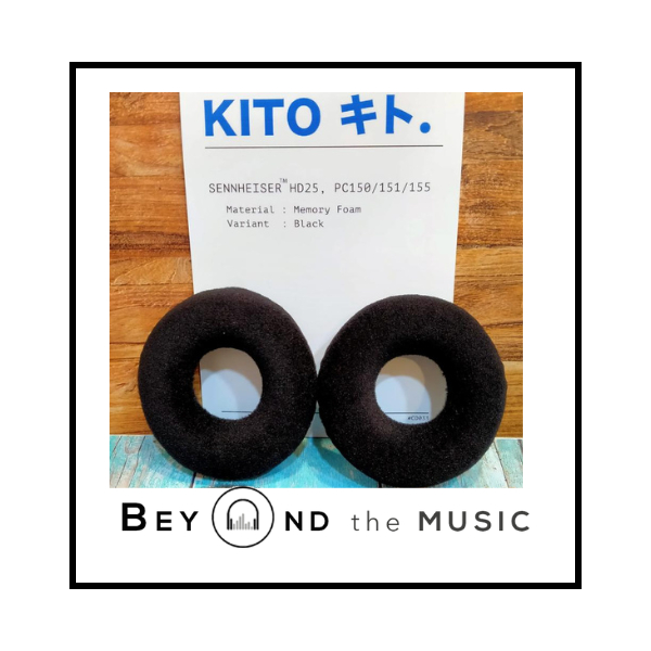 KITO Earpad for Sennheiser HD25 - Pleather