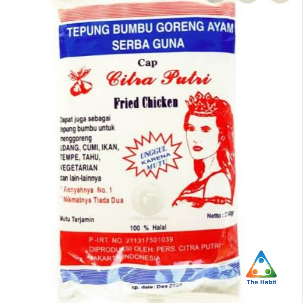 

(The Habit) Citra Putri Tepung Bumbu Goreng Serbaguna Citra Putri 250gr