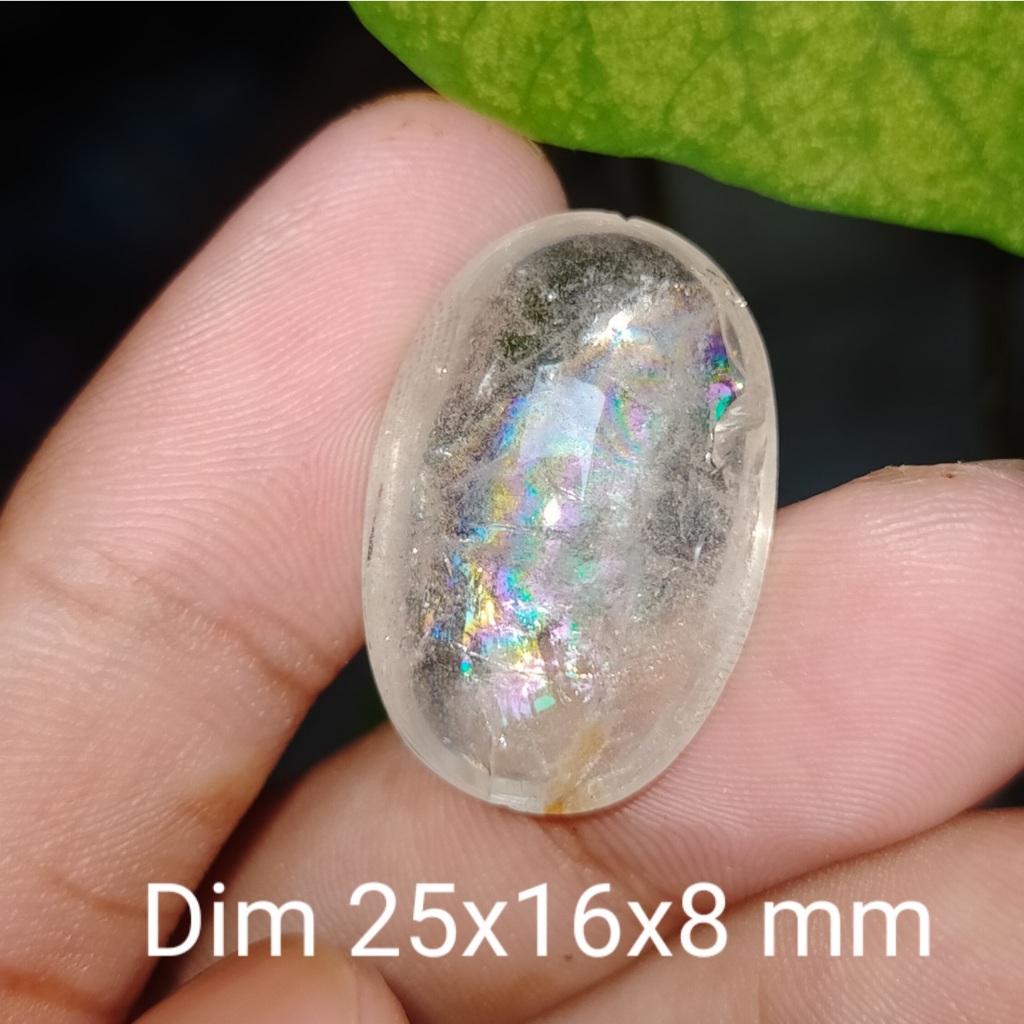 BATU KECUBUNG ES PELANGI NATURAL koleksi lainnya cincin kalimaya Wulung giok opal new akik bacan dok