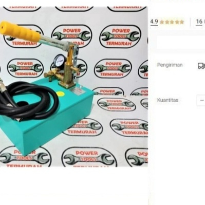 

Hand Test Pump WIPRO SY-160X 160 Bar Alat Tes Kebocoran Pipa 16 MPA