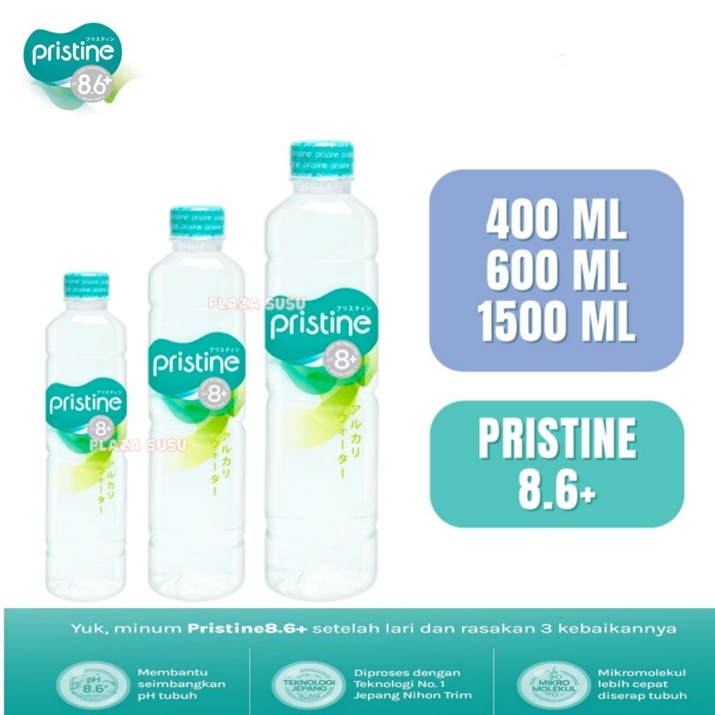 

Pristine Water 8+ 400ml 600ml 1500ml