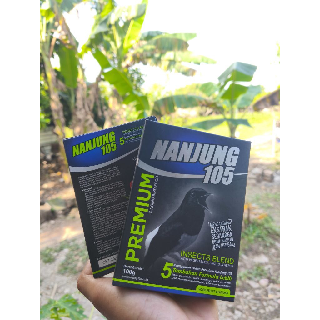 NANJUNG 105 voer pelet ebod jaya