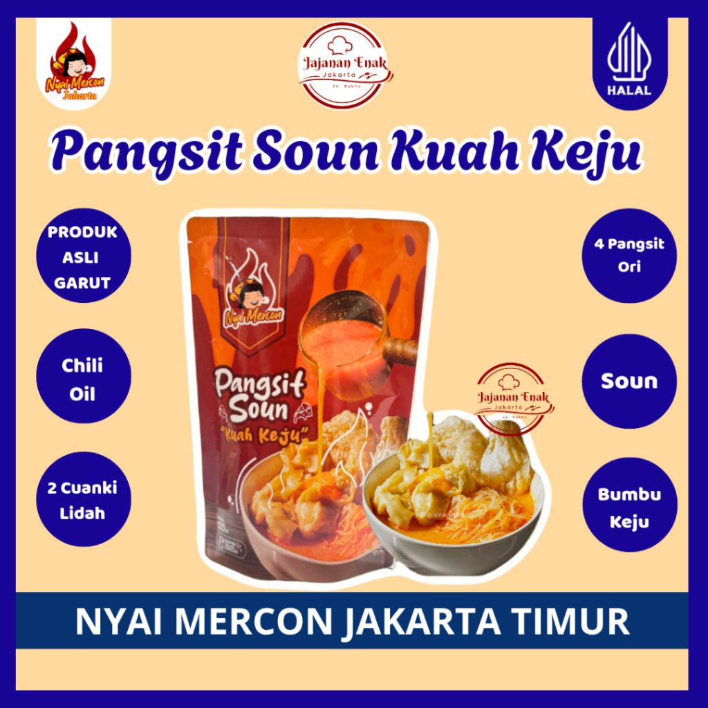 

Nyai Mercon - Pangsit Soun Kuah Keju