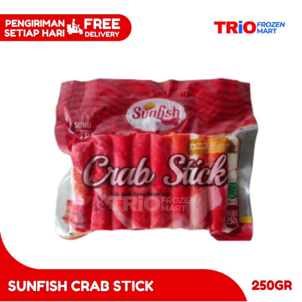 

SUNFISH CRABSTICK 250GR-STICK KEPITING