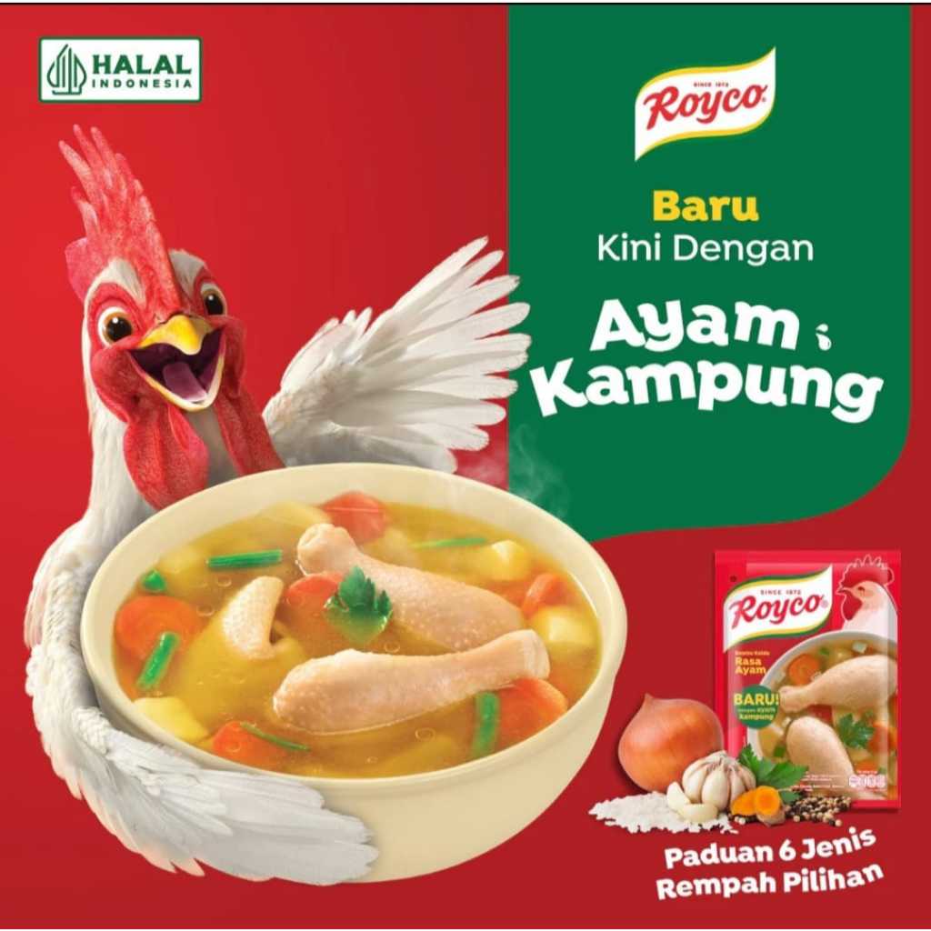 

ROYCO BUMBU KALDU AYAM KAMPUNG 220GR