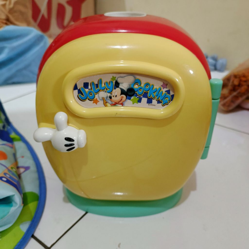preloved kulkas mickey tomy mainan anak