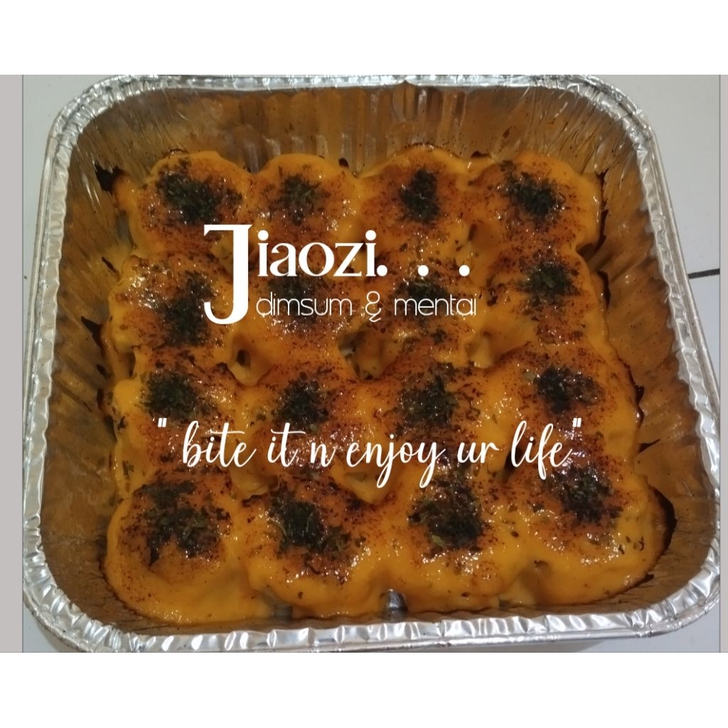 

Jiaozi Dimsum mentai tray besar isi 16 pcs