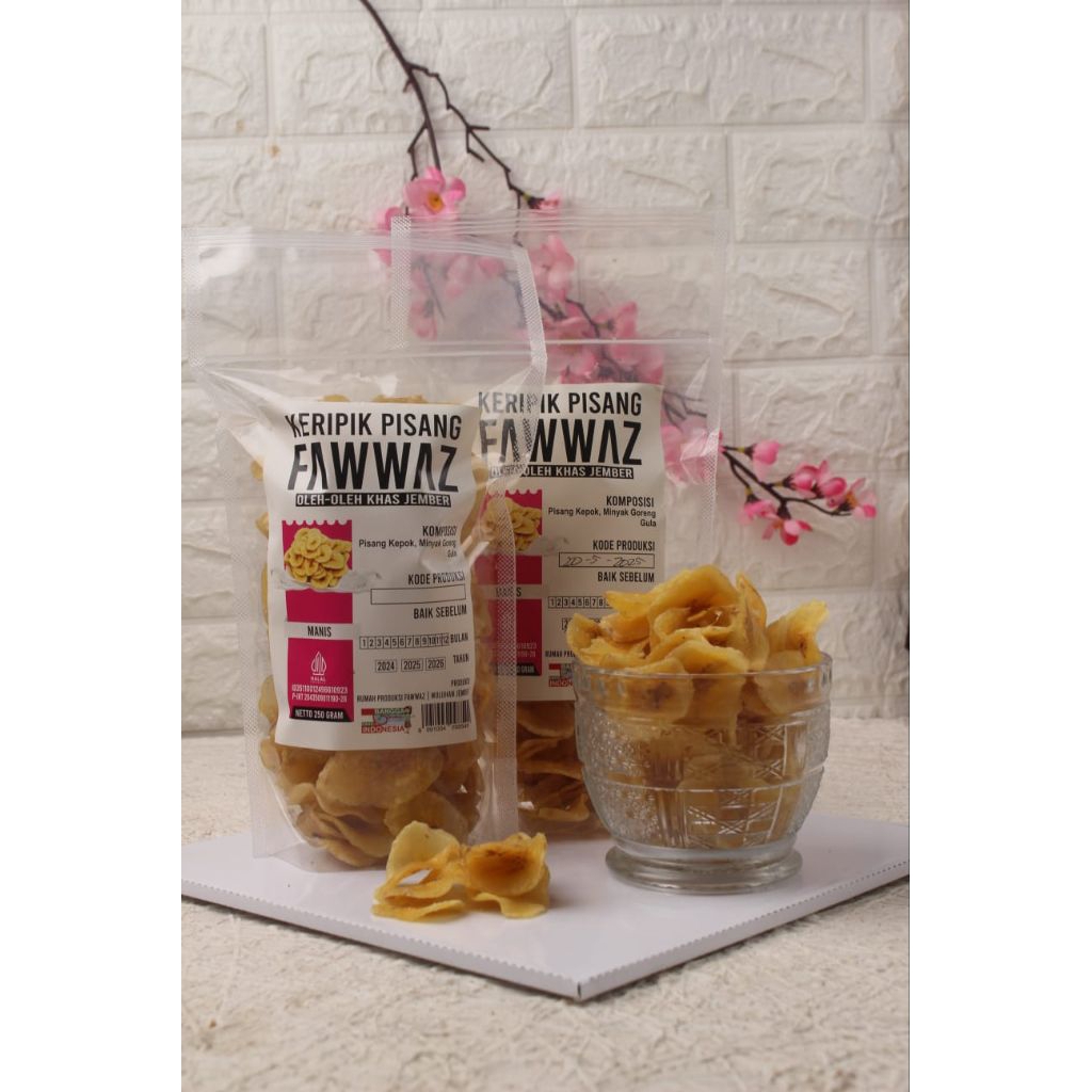 

Keripik Pisang Manis 250 gram