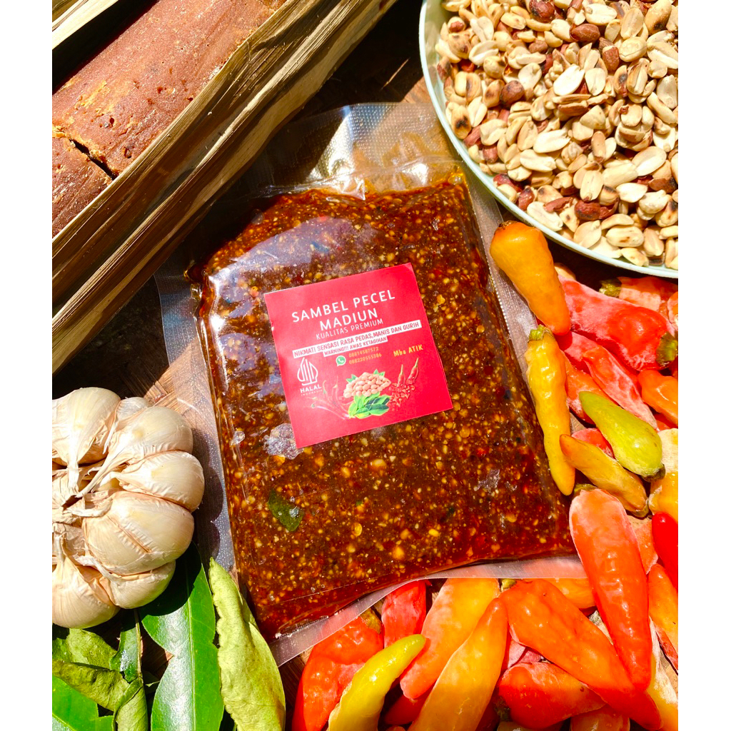 

Sambel pecel pincuk madiun