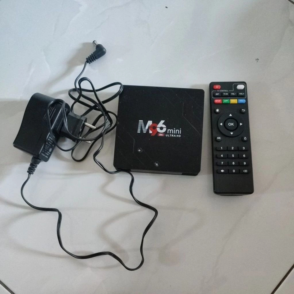 STB Tripsky M96 Mini (8K Ultra HD, Android 13, bisa ke TV tabung juga)