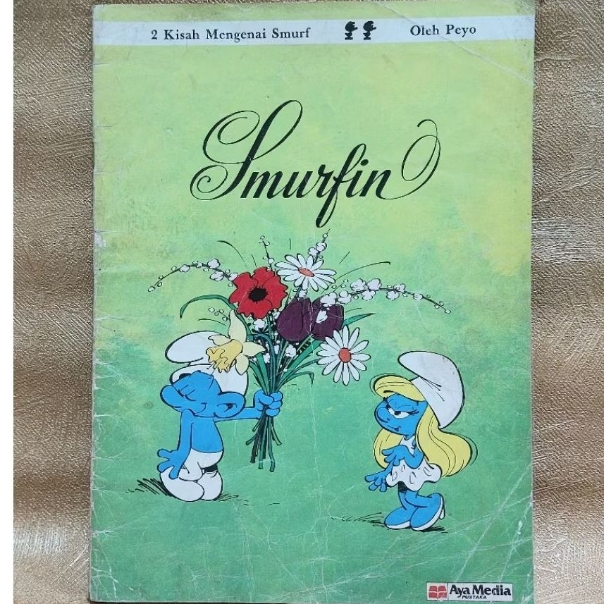 Komik Cergam 2 Kisah Mengenai Smurf - Smurfin