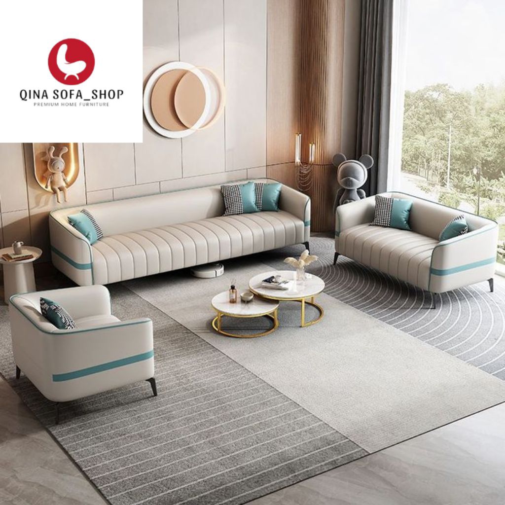 IDEA-Sofa 321 Seater Sofa Ruang Tamu Super Elegant Sofa  Ruang Tamu FullBusa Super Empuk Berkualitas