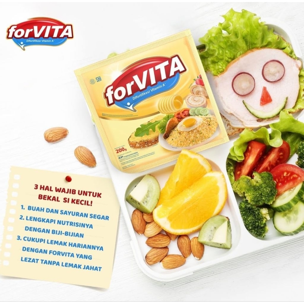 

FORVITA MARGARINE 200 GRAM