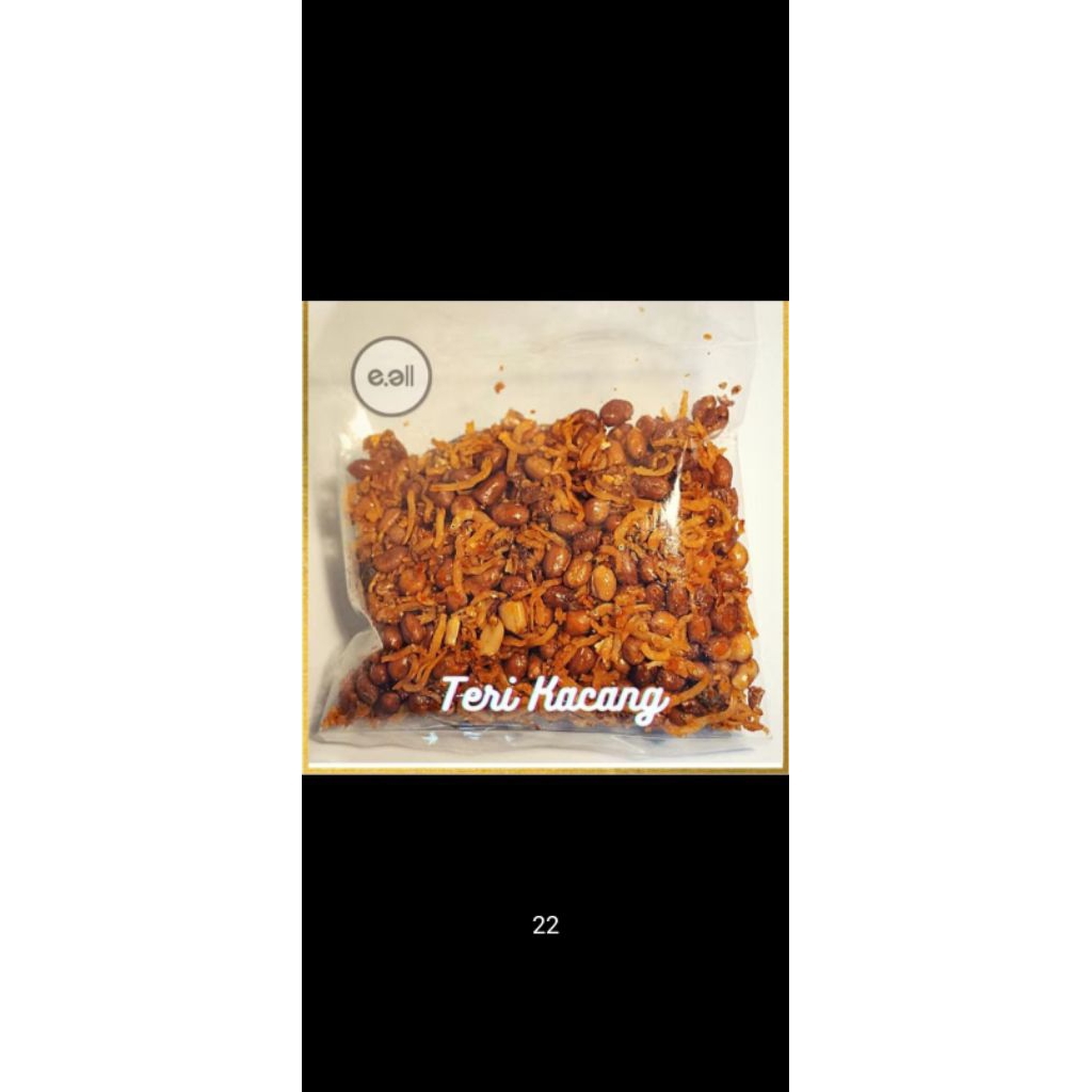 

Teri Kacang balado padang(uni vita)