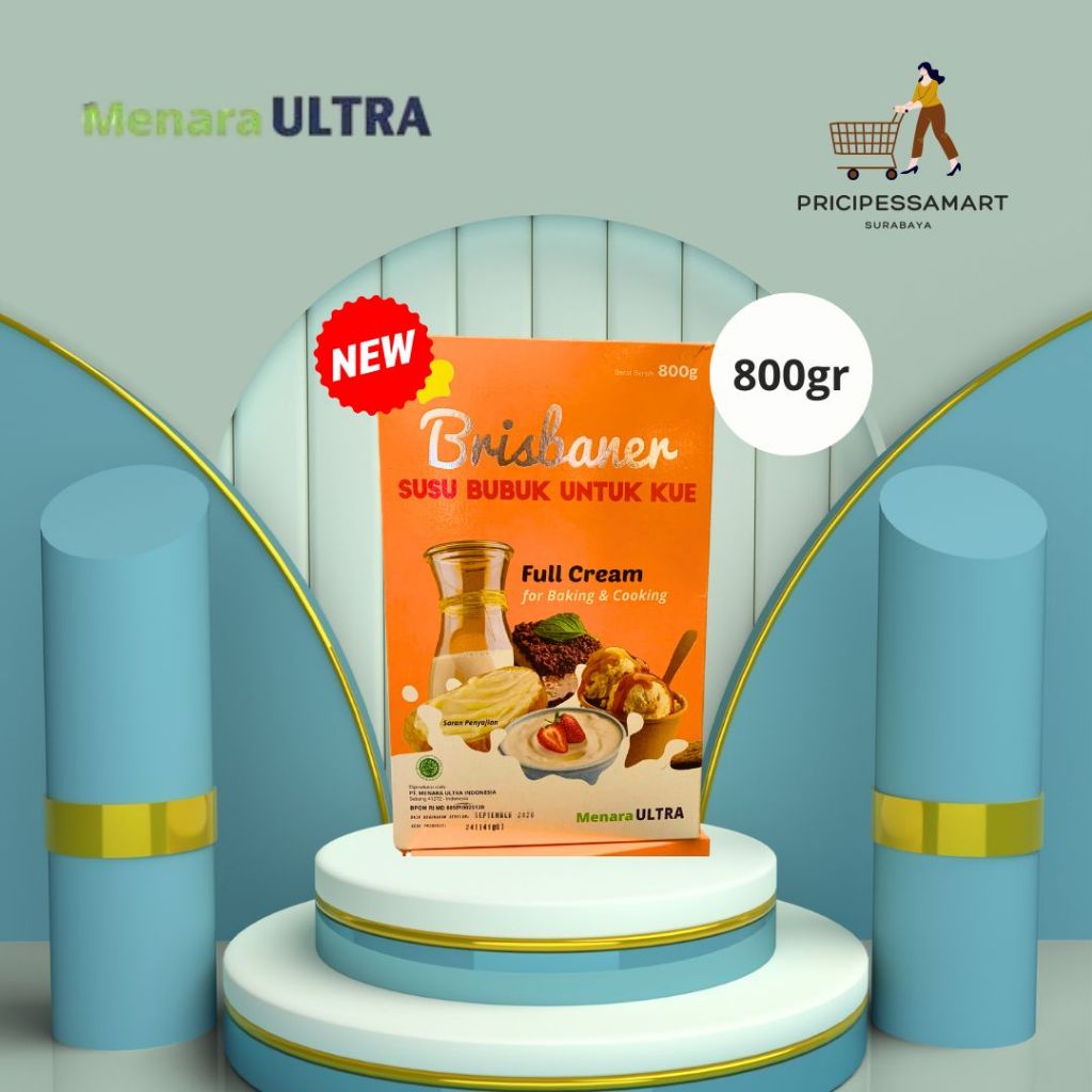 

Menara Ultra Brisbaner Susu Bubuk 800gr