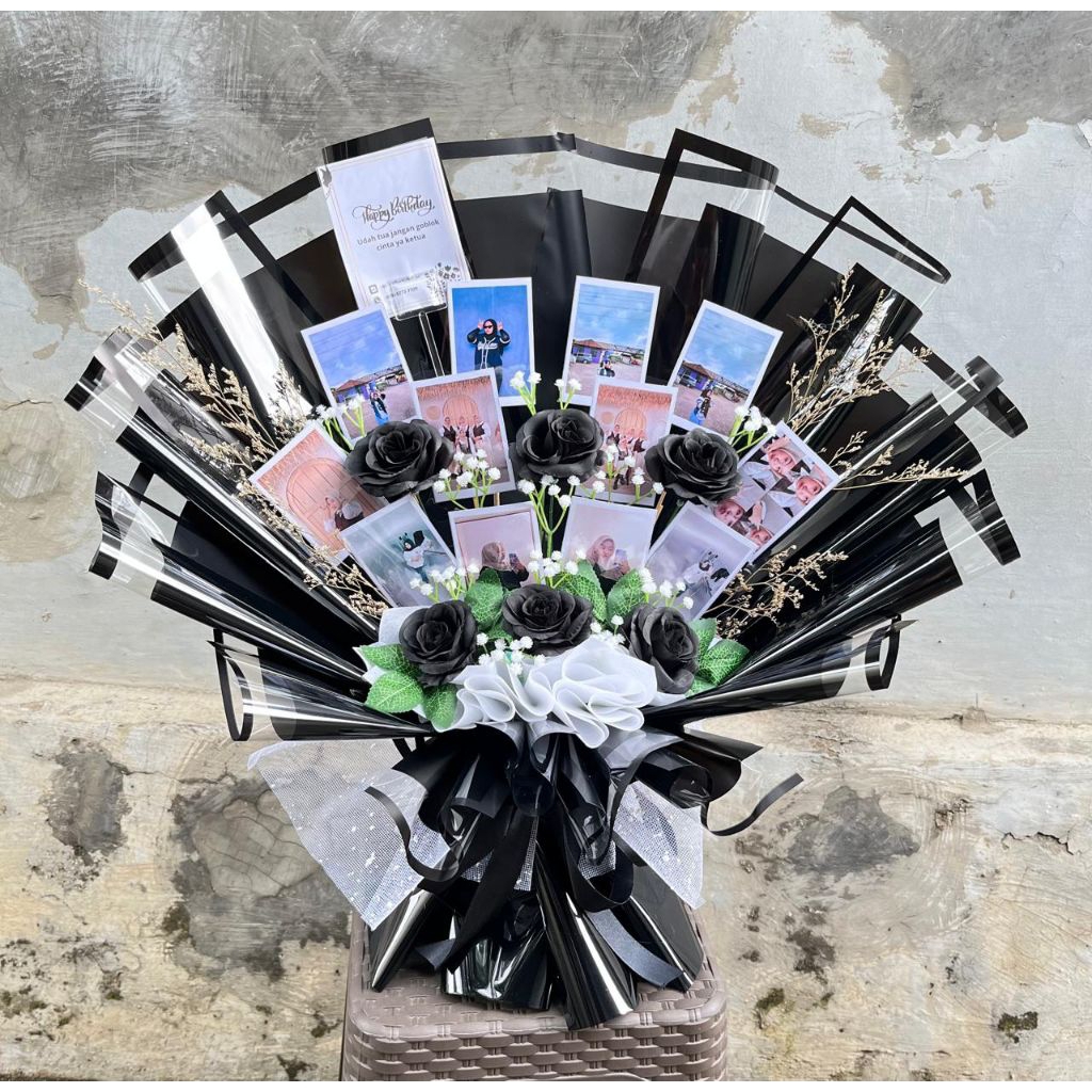 Buket Foto Polaroid Murah Buket Bunga Murah Buket Snack Murah
