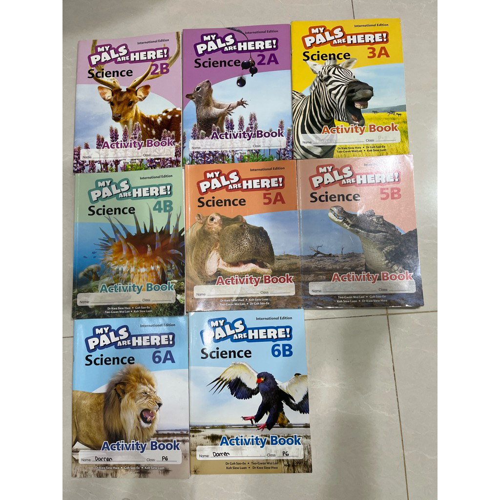 Second My pals are here science activity book international edition