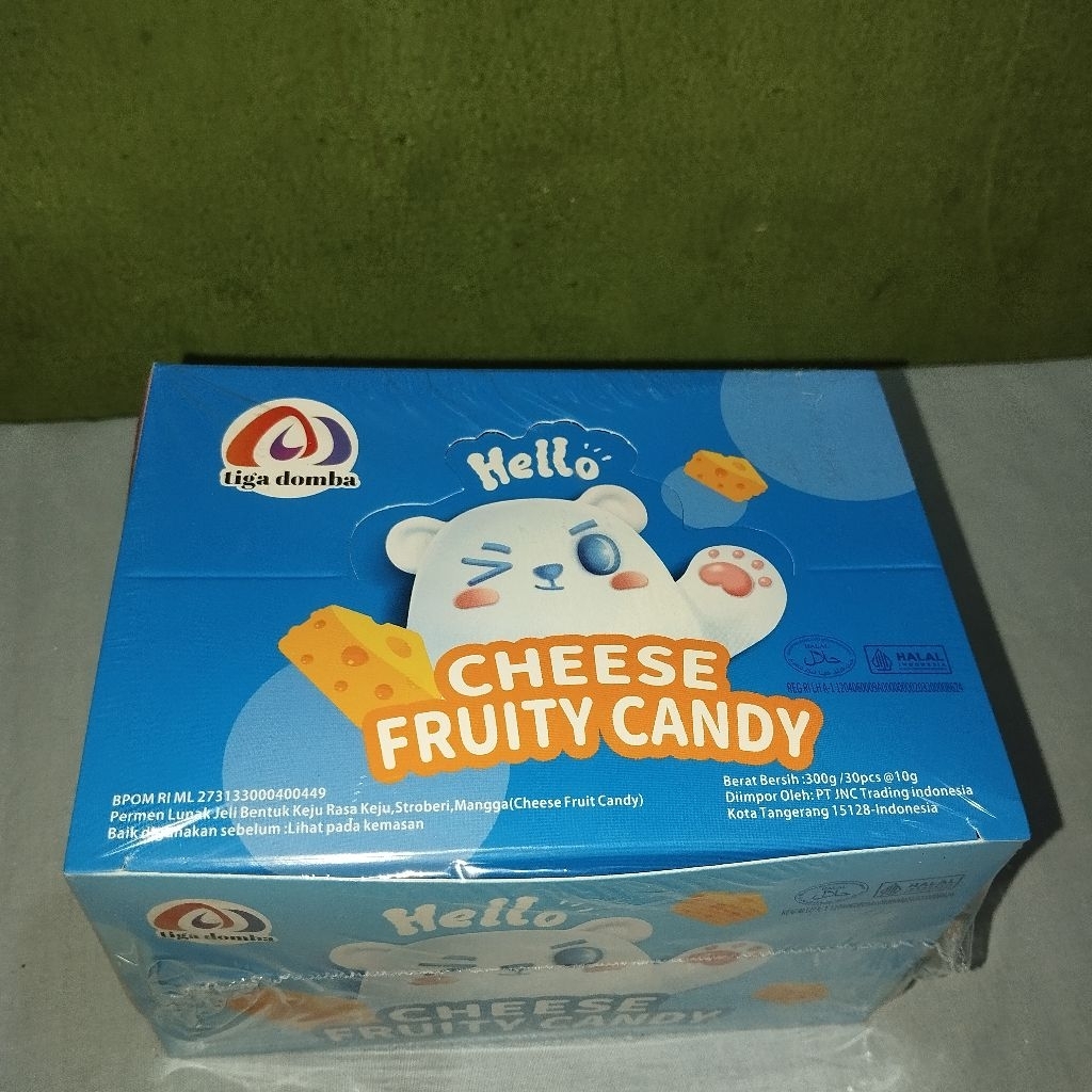 

HELLO CHEESE FRUITY CANDY ISI 30 PCS/300 GRAM HALAL