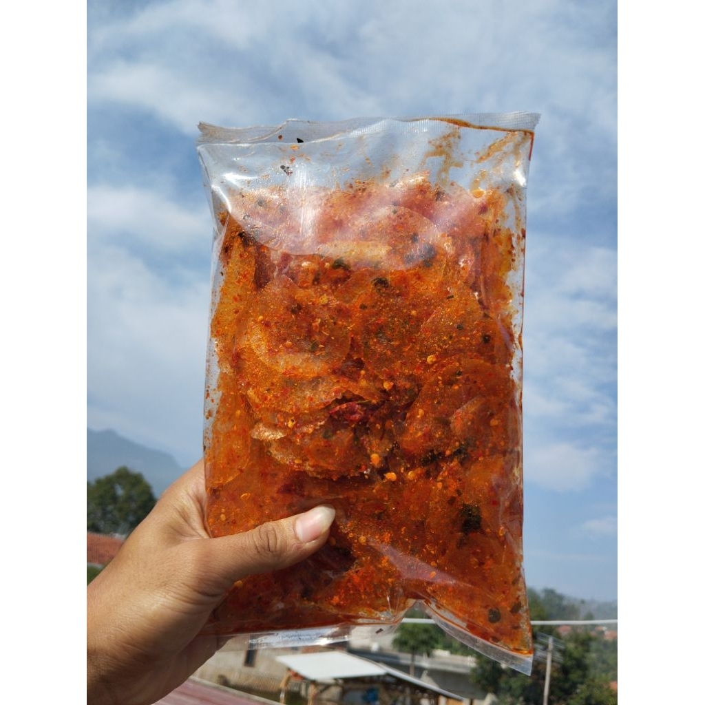 

pikca pedas extra daun jeruk isi 500 gram