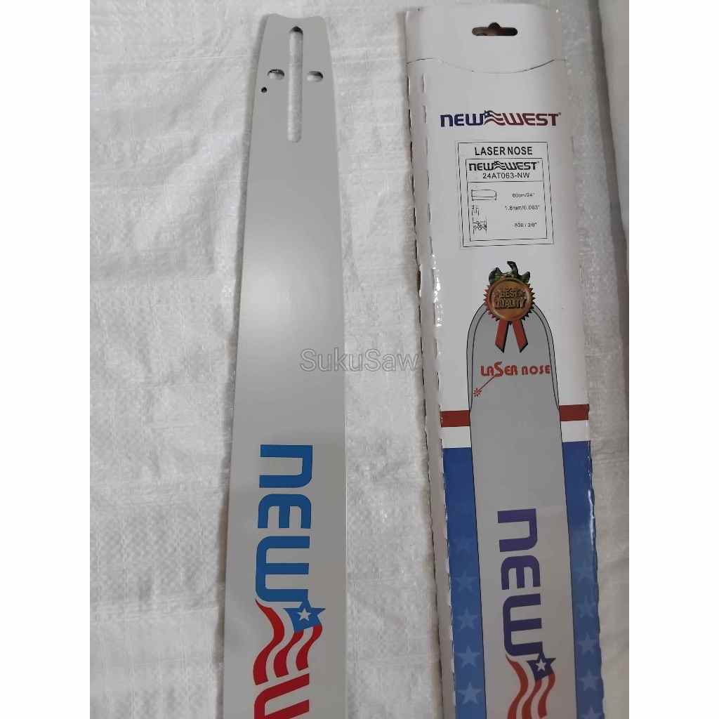 GUIDE BAR 24 INCH CHAINSAW NEW WEST ORIGINAL