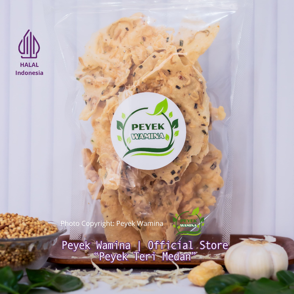 

Rempeyek Teri Medan (Pouch) | Peyek Wamina