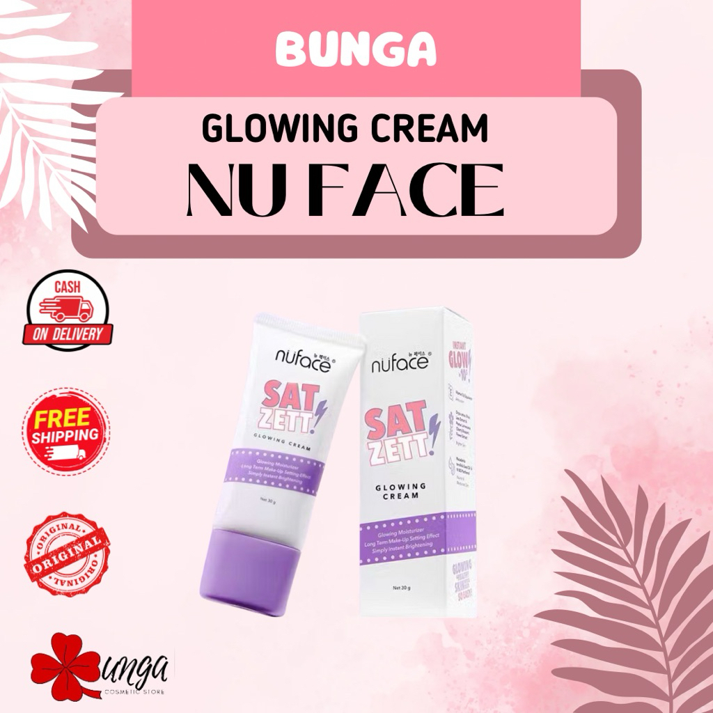 BUNGA - Nu Face Glowing Cream / Glowing Cream Nu Face / Cream Nu Face