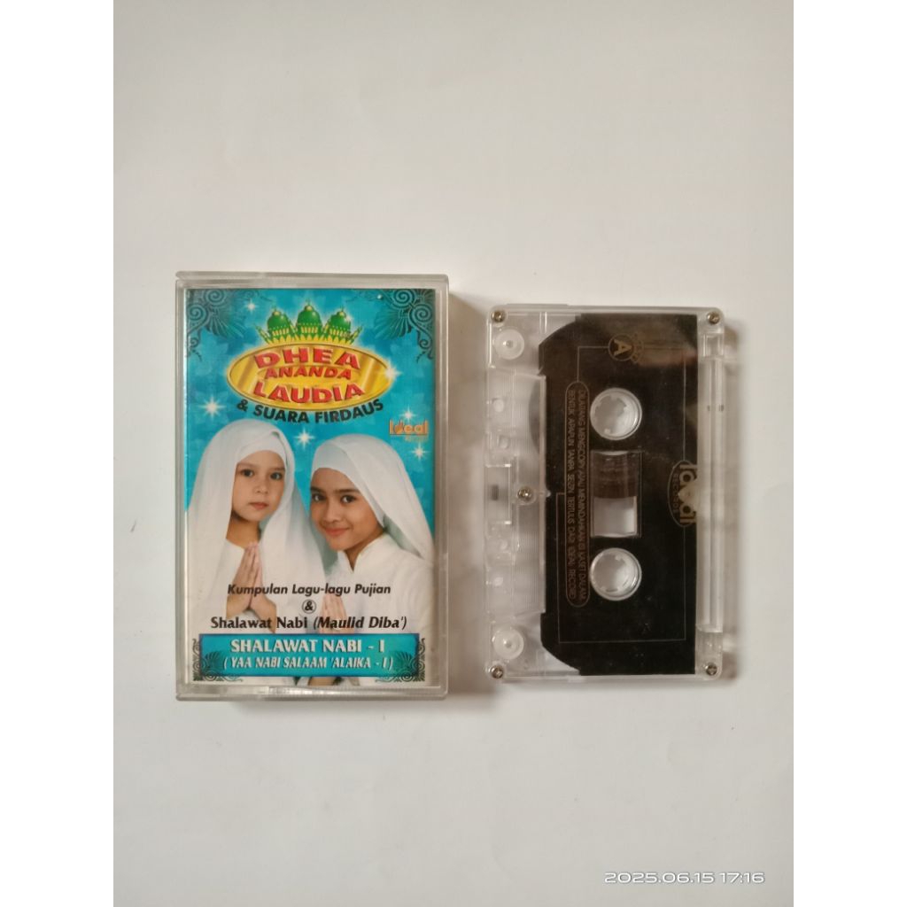KASET PITA LAGU QASIDAH ANAK-ANAK DHEA ANANDA - SHALAWAT NABI