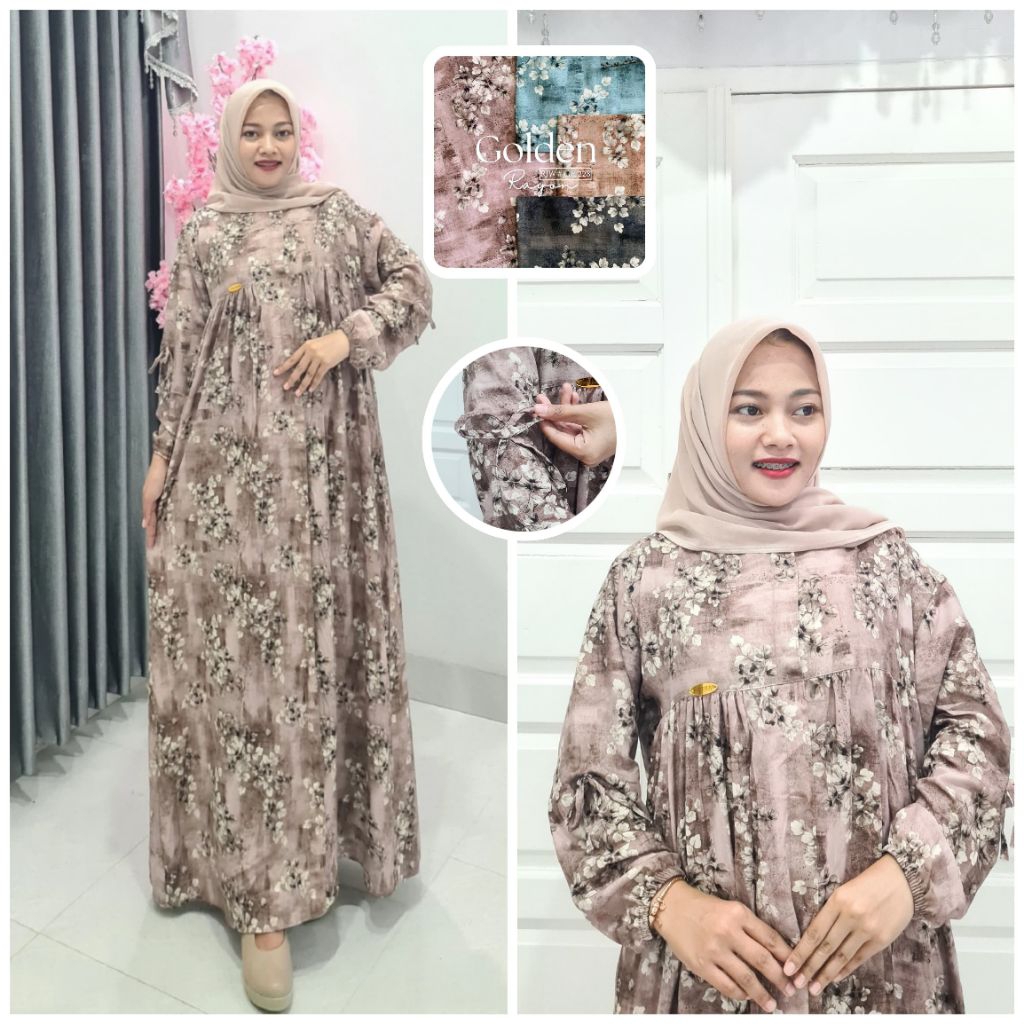 gamis pola/gamis batik/gamis lebaran/ baju kondangan/baju muslim/seragam majlisan/ gamis ibu-ibu