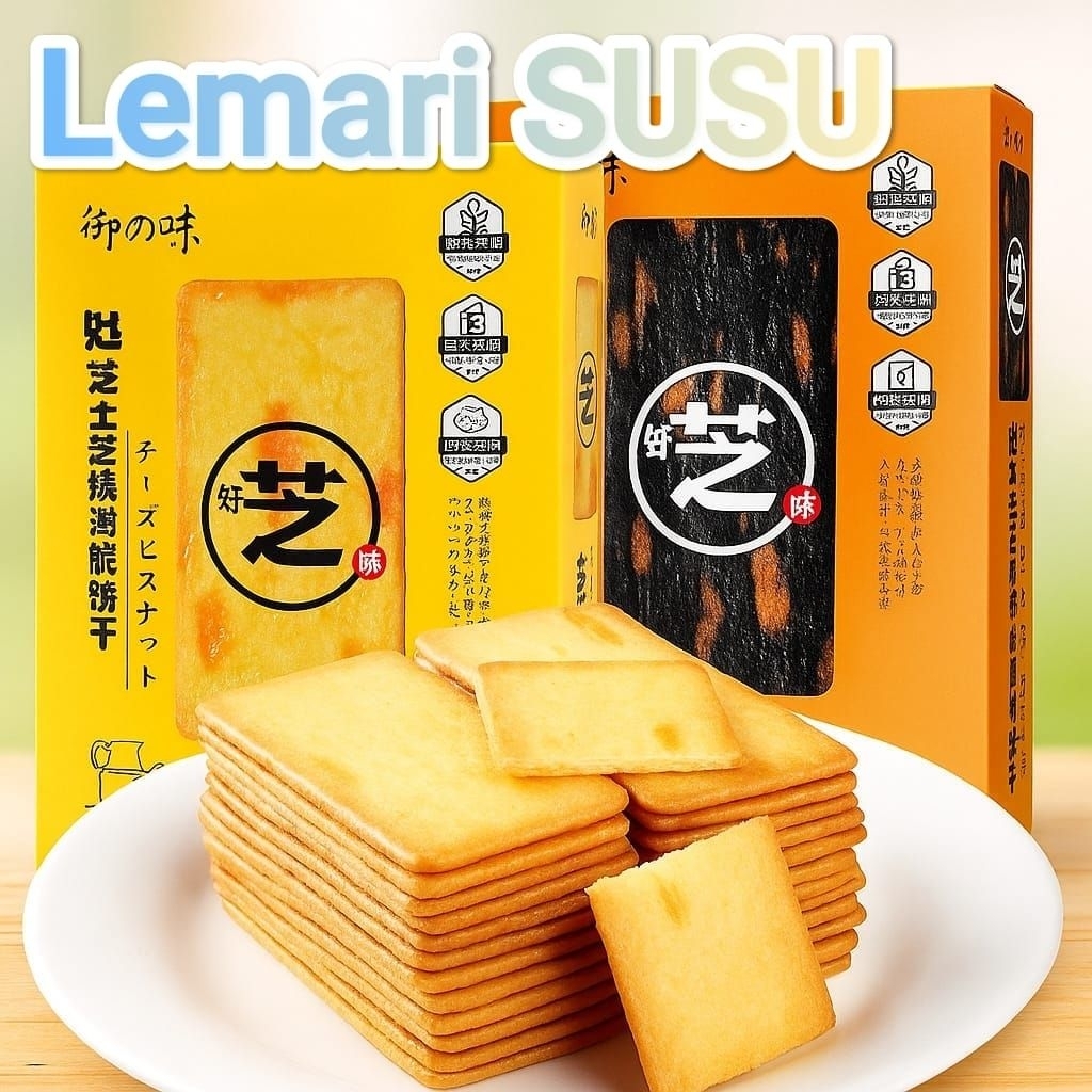 

Yuzhiwei black grains cheese thin crackers