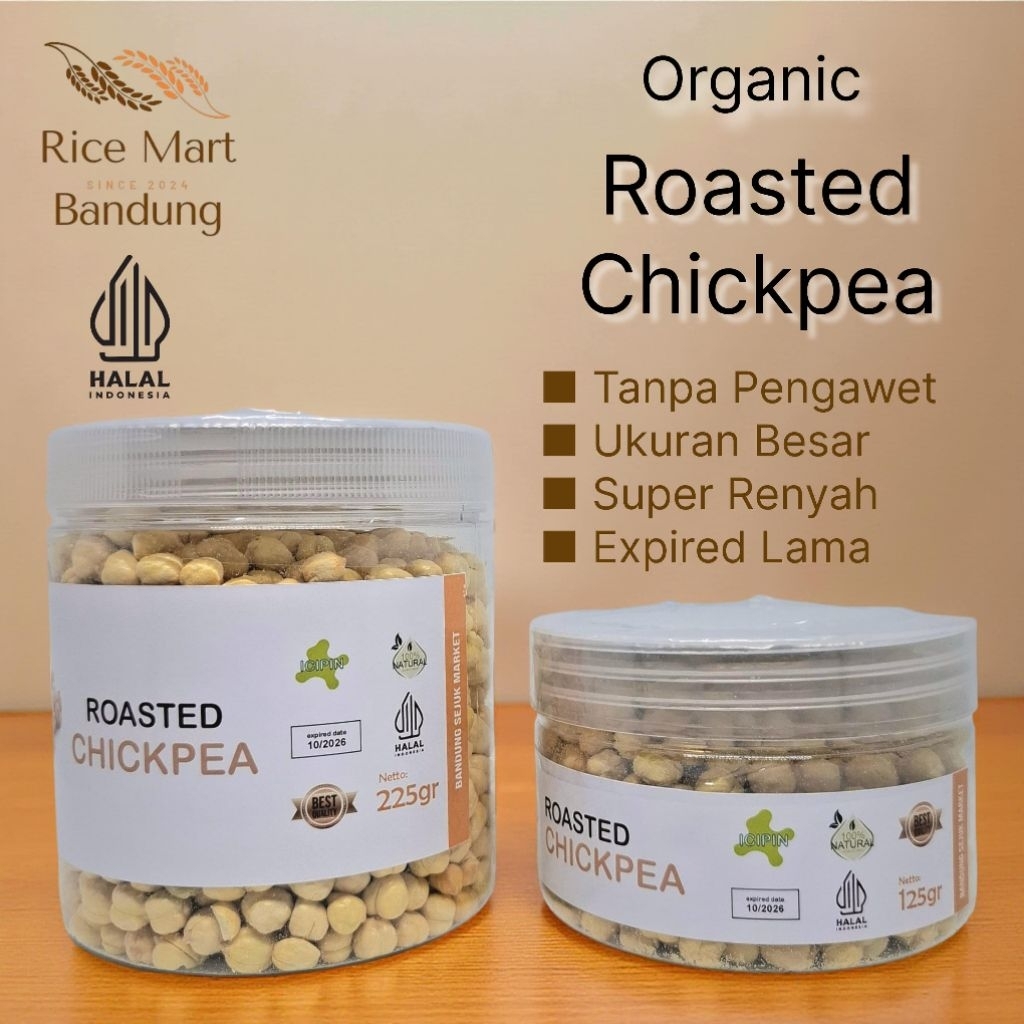 

Kacang Arab / Roasted Chickpea 125gr dan 225gr
