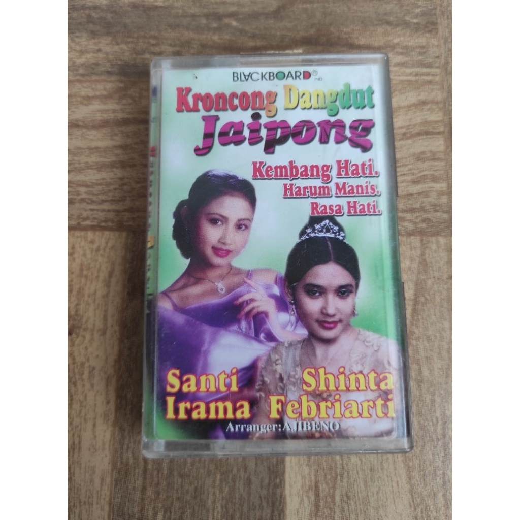 kaset pita kroncong dangdut jaipong