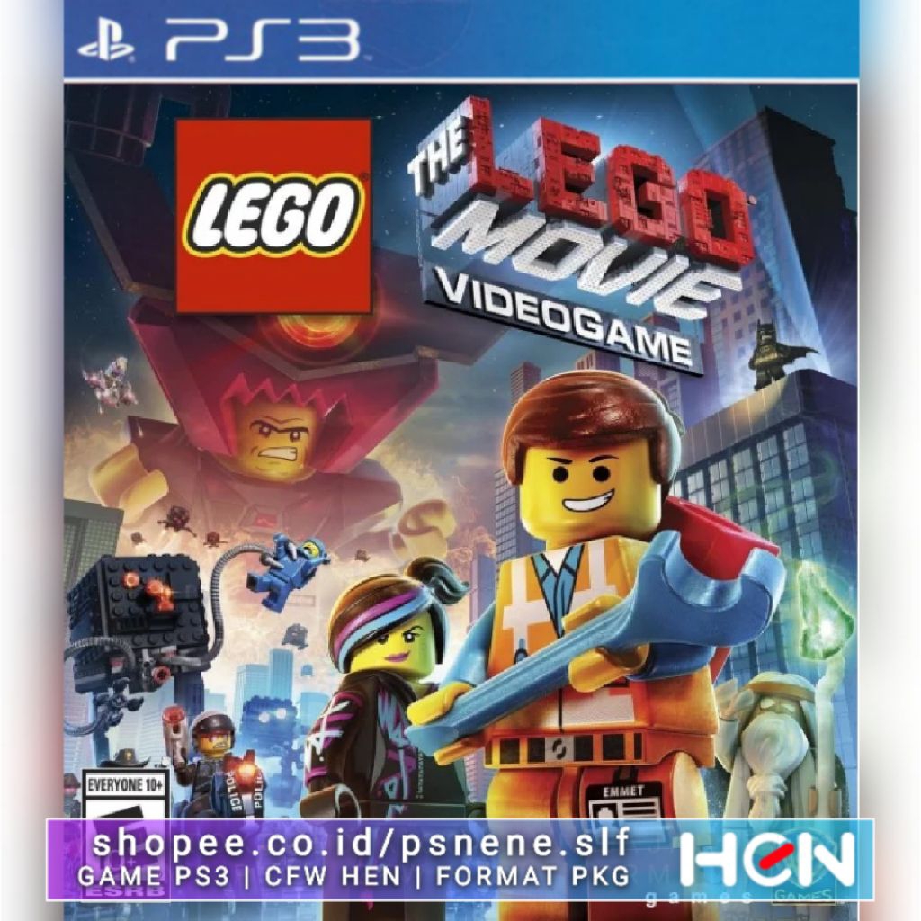 GAME PS3 LEGO THE MOVIE VIDEOGAME +DLC