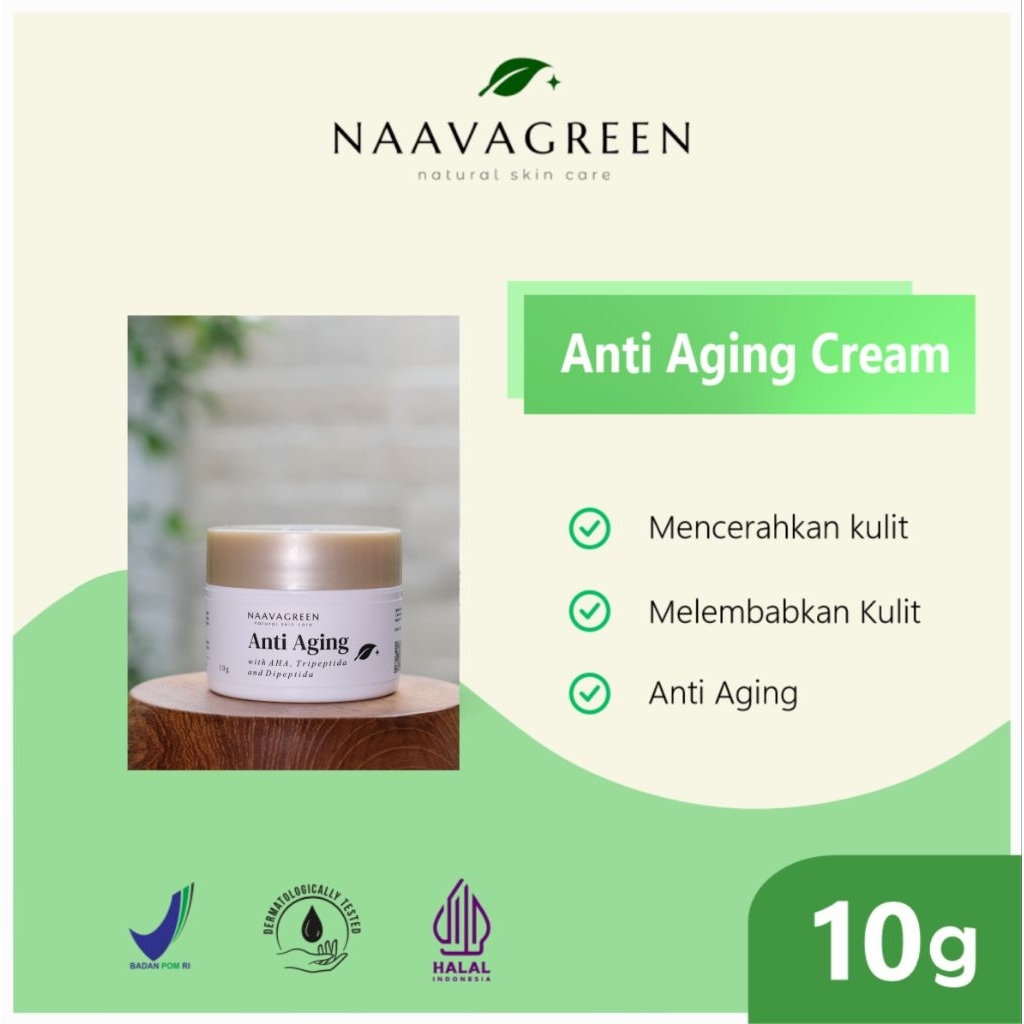 Naavagreen Krim Pagi Anti Aging
