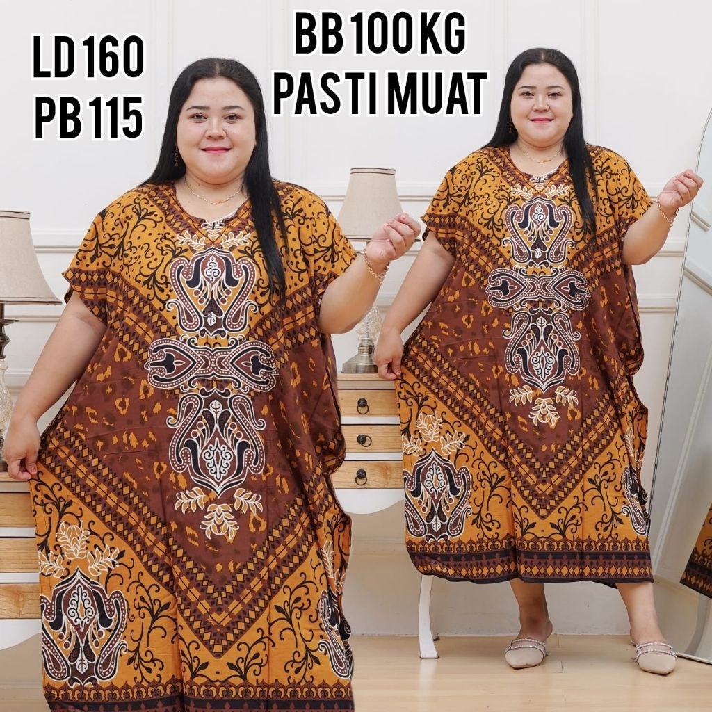 Daster Lowo Jumbo Motif Ld 160cm Busui Baju Tidur Kekinian