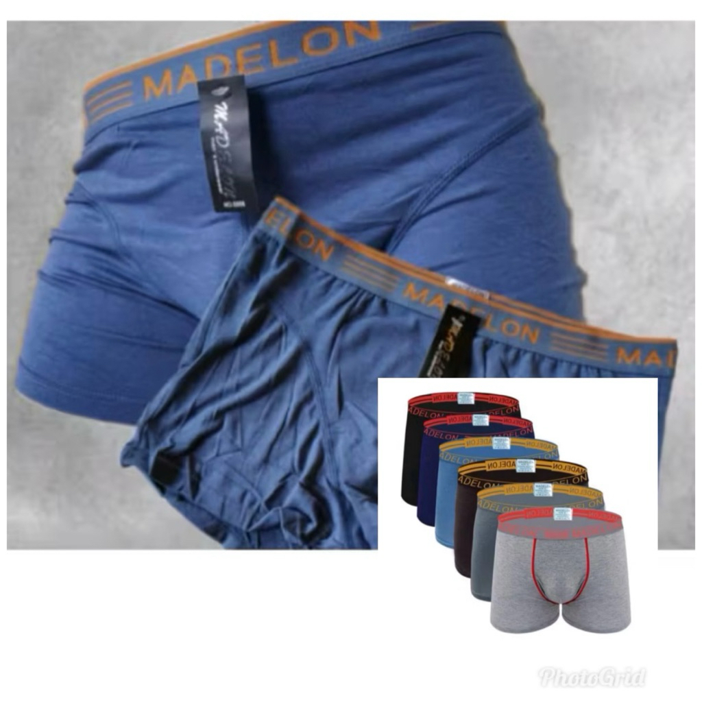 3 Pcs celana dalam pria / celana dalam cowok / celana dalam modelon / celana dalam boxer / boxer cow