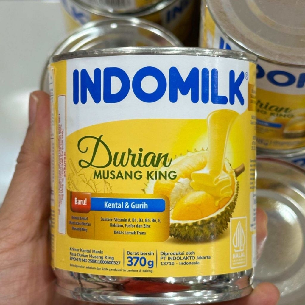 

INDOMILK SKM KALENG DURIAN MUSANG KING 370GR