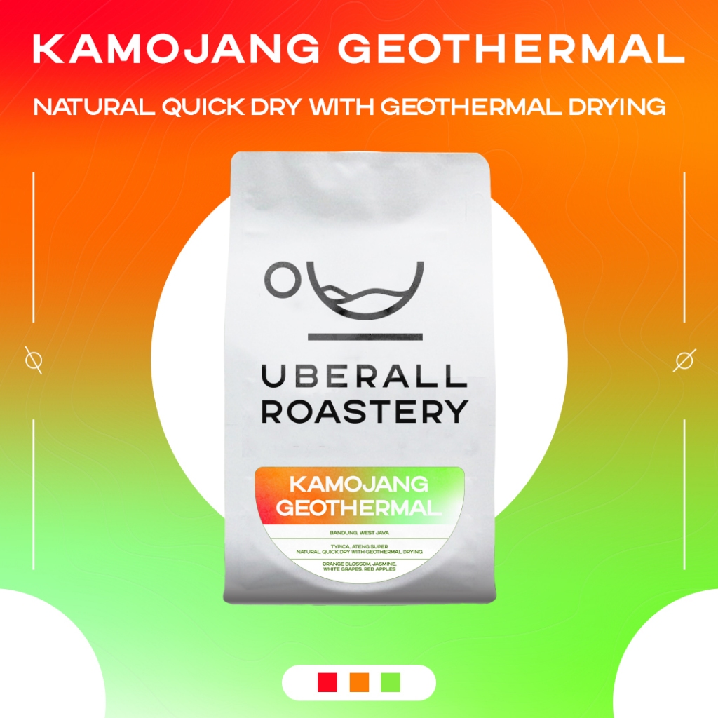 

Kopi Arabika Kamojang Geothermal (Natural Quick Dry With Geothermal Drying) Roasted by Uberall Roastery