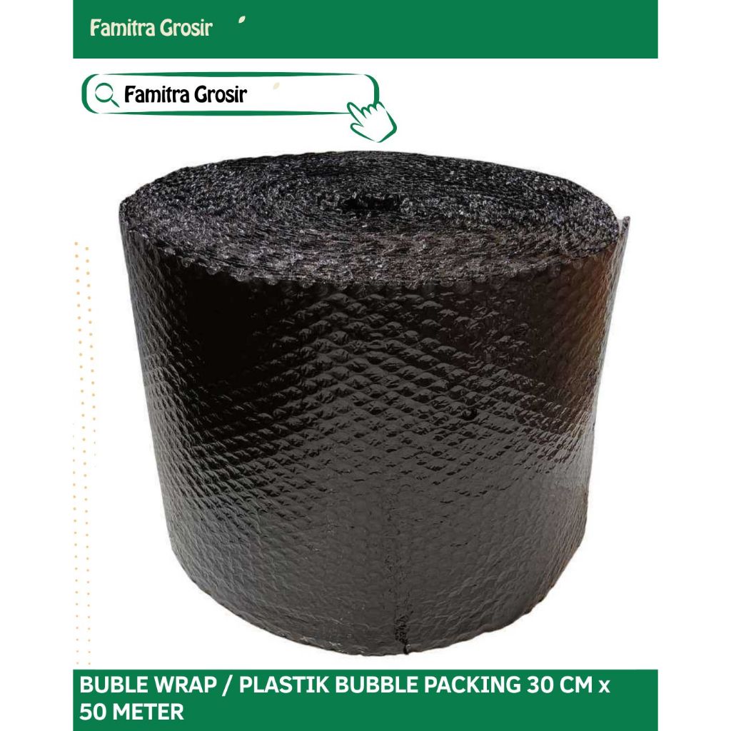 

BUBLE WRAP / PLASTIK BUBBLE PACKING 30 CM x 50 METER