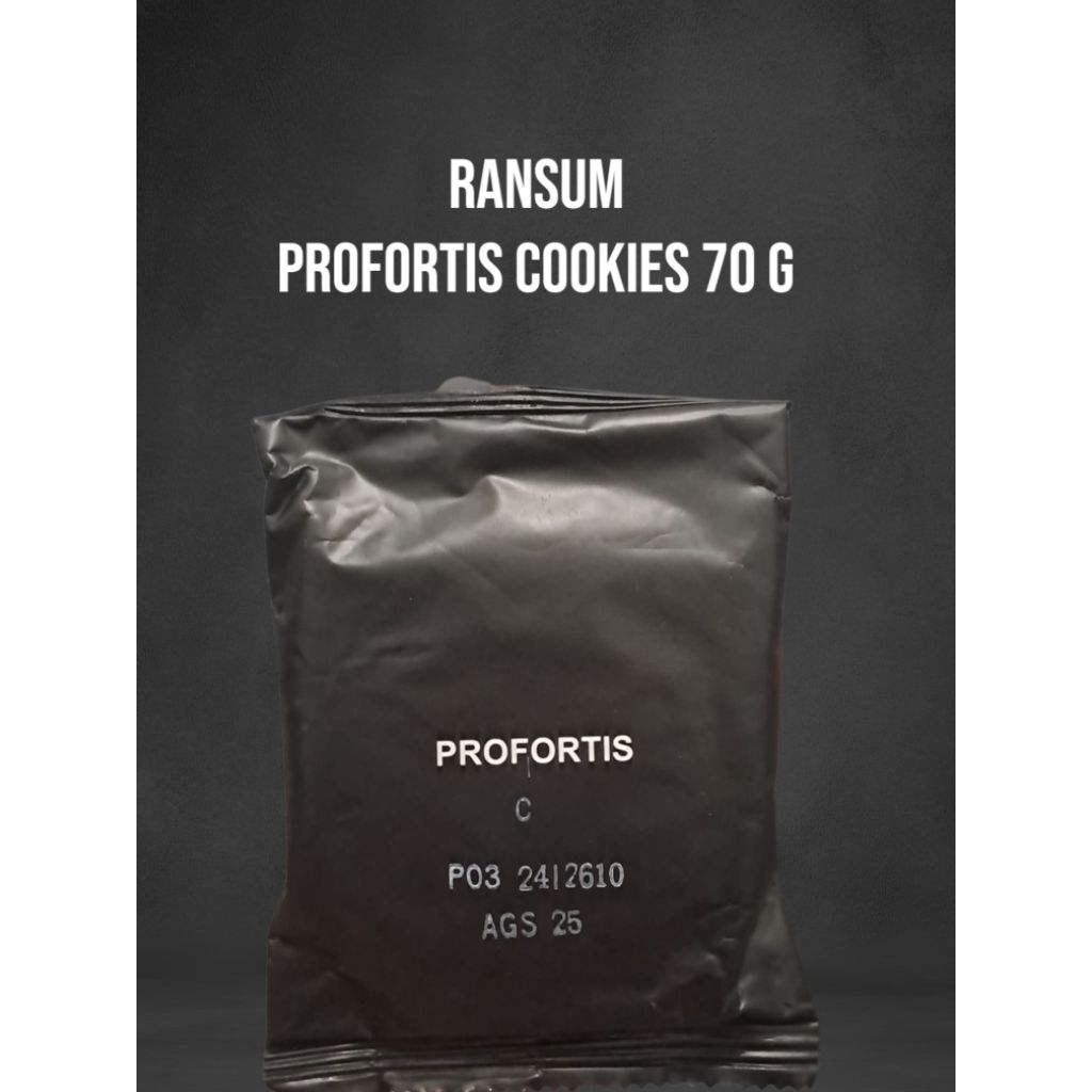 

Snack Profortis Ransum TNI - Cemilan Darurat Tinggi Energi Untuk Outdoor & Survival