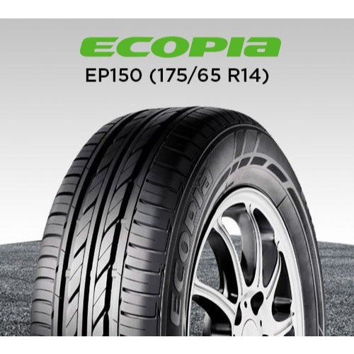 BAN MOBIL STANDAR TUBELES LOKAL BERKUALITAS UKURAN 14 175/65R14 BRIDGESTONE ECOPIA EP150