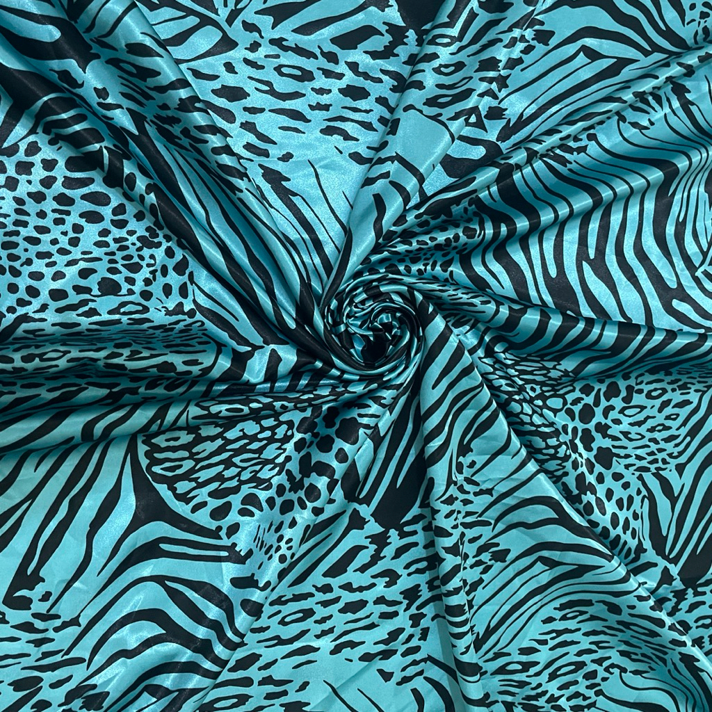 kain satin silk motif leopard premium - kain satin silk original - kain satin super - kain silk styl