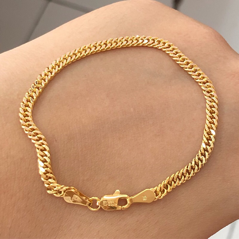 MA11- GELANG RANTE SISIK NAGA 1.89GR KADAR 375 PANJANG 17CM UBS